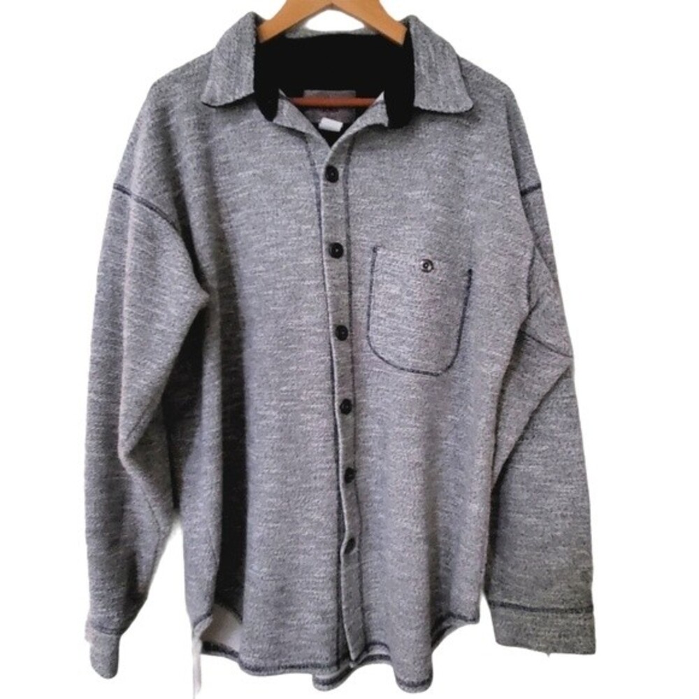 The Territory Ahead Button Down Shirt Jacket Men Size L